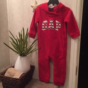 Gap Logo Hoodie One Piece Suit